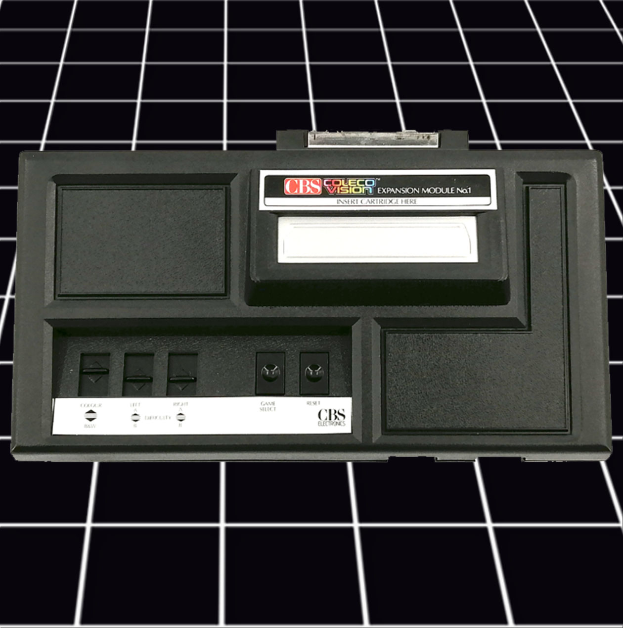 ColecoVision Expansion Module #1 CBS variant with CBS branding